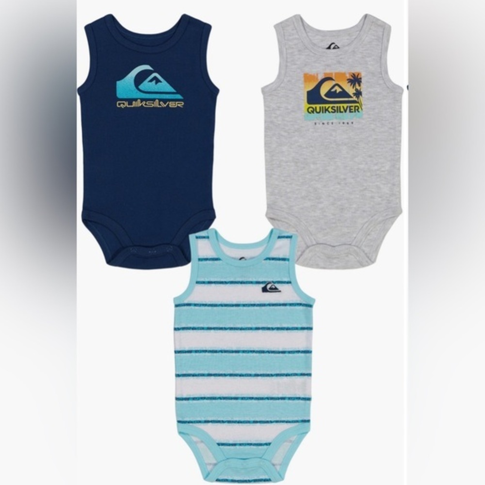 NEW…Quiksilver Baby Tank & Bodysuit Set